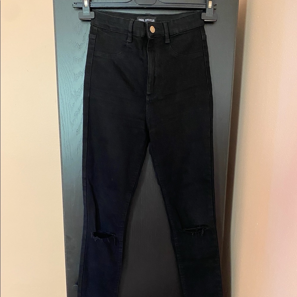 Zara High Rise Skinny Jeans